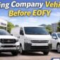 Selling Company Vehicles Before EOFY 85x85