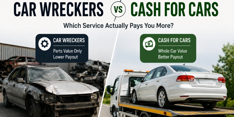 Car Wreckers vs Cash for Cars